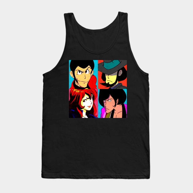 Lupin the warhol Tank Top by ursulalopez